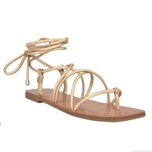 GUESS Cristen Ankle Wrap Sandal